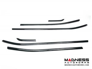 Jeep Renegade Window Trim Cover Kit - 6 piece - Stainless Steel - 2015-2024 Jeep Renegade Window Trim Cover Kit - 6 piece - Stainless Steel - 2015-2024